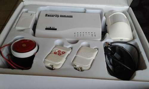 WIRELESS DSP  SECURITY ALARM SYSTEM (SOS,BURGLAR,FIRE AND GAS ALARM) SEE DESCRIPTION