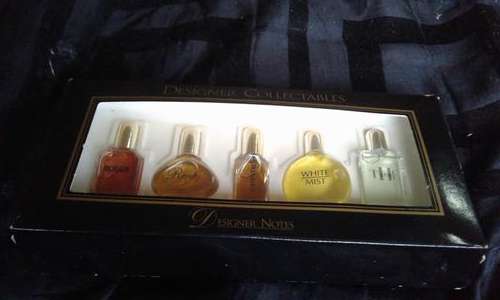5 X DESIGNER NOTES COLLECTABLES PERFUMES