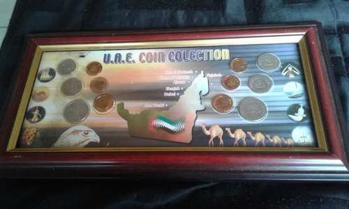 U.A,E COIN COLLECTION X 12 COINS