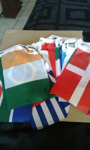 7,5M ALL COUNTRY (32 TYPES IN ONE)FLAG BUNTING-LOW R1 START