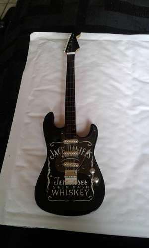 COLLECTORS JACK DANIELS MODEL GUITAR