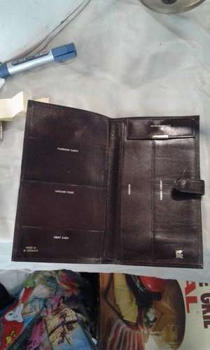 MADE IN GERMANY TRAVELLERS BUSINESS LEATHER WALLET