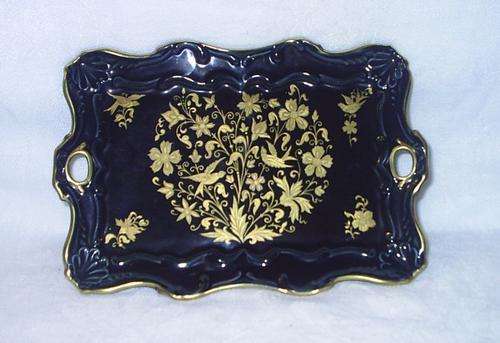 Gilded Spanish pin tray