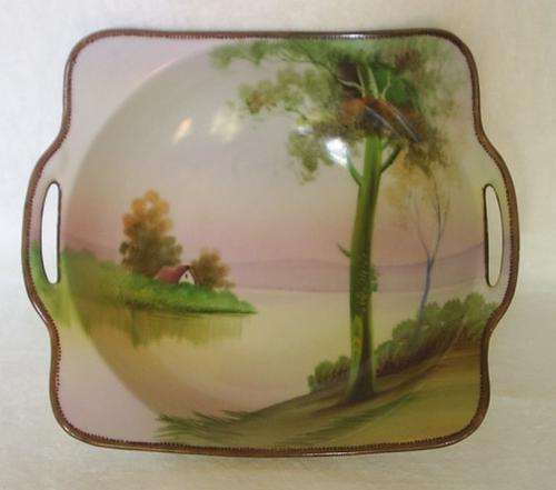 Old Nippon hand painted bowl