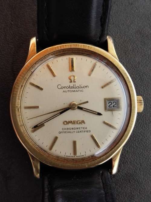 OMEGA CONSTELLATION 18KT SOLID GOLD CASE