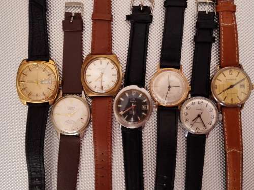 VINTAGE SWISS WATCHES- HIGHEST BID TAKES ALL- ROTARY/STOWA/LANCO/KIENZLE- FOR REPAIR