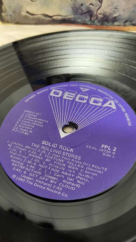 The Rolling Stones- Solid Rock LP