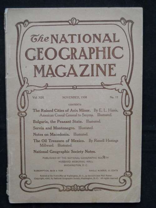National Geographic Magazine - November, 1908