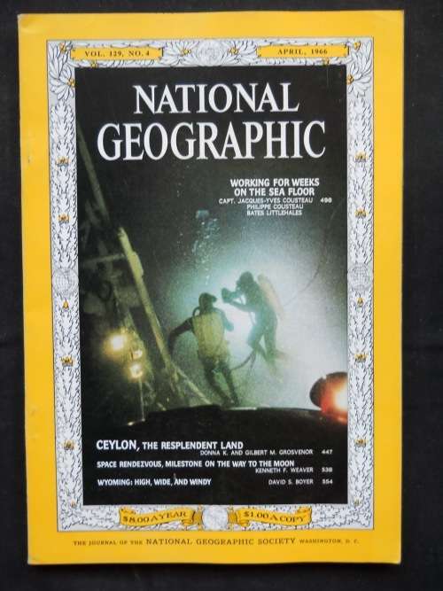 National Geographic Magazine - April, 1966