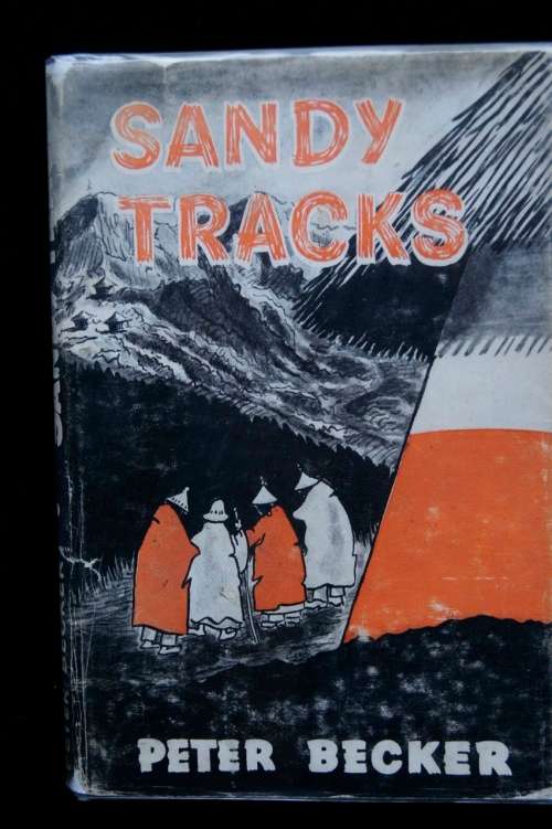 Sandy Tracks to the Kraals by Peter Becker -author's first book 1956