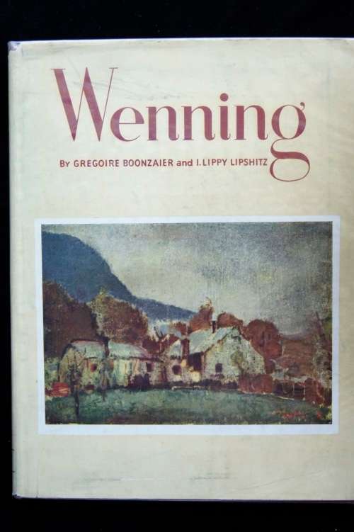 Wenning by Gregoire Boonzaier & Lippy Lipschitz - first edition 1949 (Michael Heyns personal copy!)