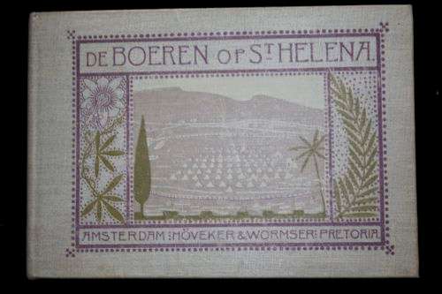 De Boeren op Sint Helena, met afbeelingen en bijschriften 1902 - photo album, fotoboek