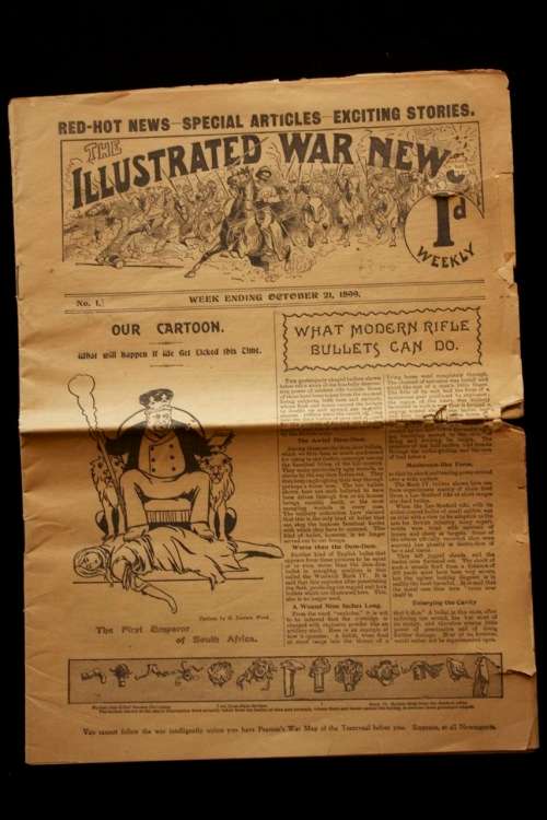 The Illustrated War News No. 1. October 21, 1899 ( Anglo-Boer War )
