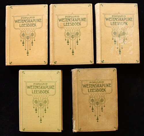 Populair Wetenskaplike Leesboek - vyf dele (1919)
