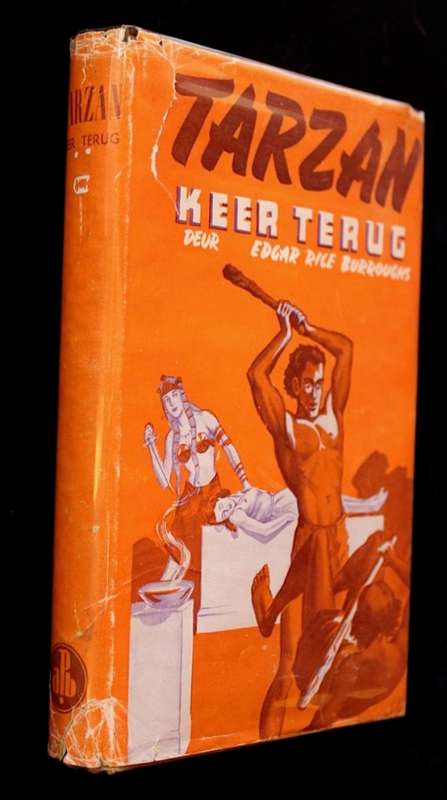 TARZAN KEER TERUG - Edgar Rice Burroughs (1950) in oorspronklike stofjas