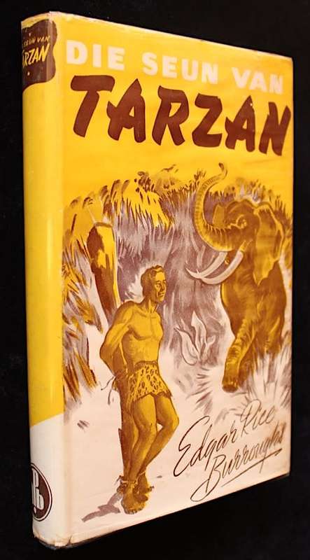 DIE SEUN VAN TARZAN - Edgar Rice Burroughs (1950) in oorspronklike stofjas