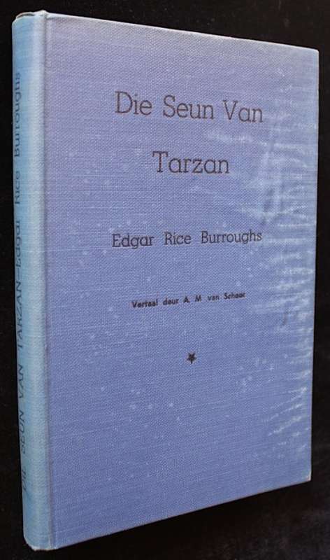 DIE SEUN VAN TARZAN - Edgar Rice Burroughs (1950) in oorspronklike stofjas
