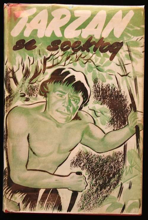 TARZAN SE SOEKTOG - Edgar Rice Burroughs (1950) in oorspronklike stofjas