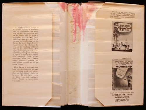 TARZAN SE SOEKTOG - Edgar Rice Burroughs (1950) in oorspronklike stofjas
