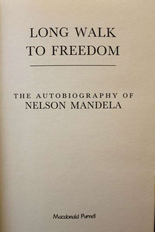 LONG WALK TO FREEDOM by Nelson Mandela - first edition 1994