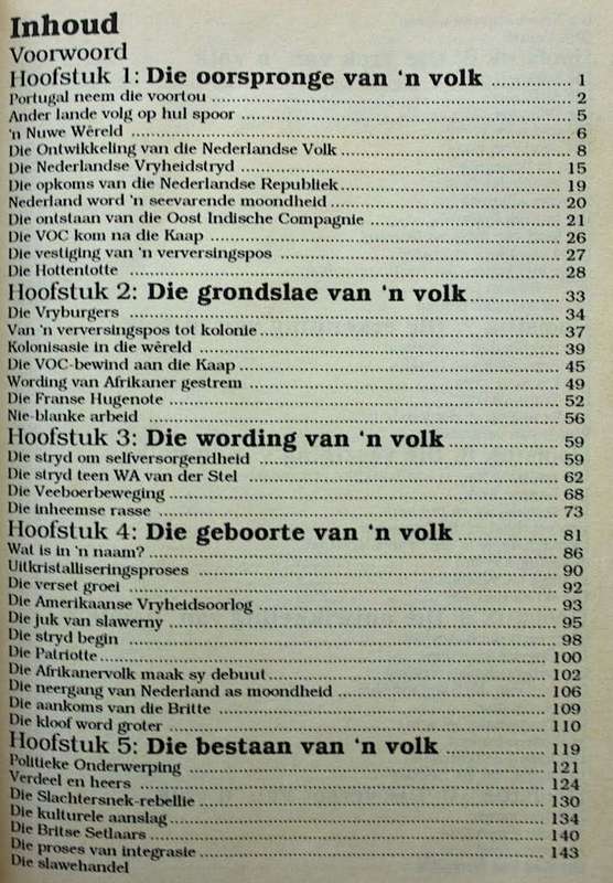 VIR VOLK EN VRYHEID `n Beskrywing van die Afrikanervolk se Geskiedenis deur P.F. Bruwer
