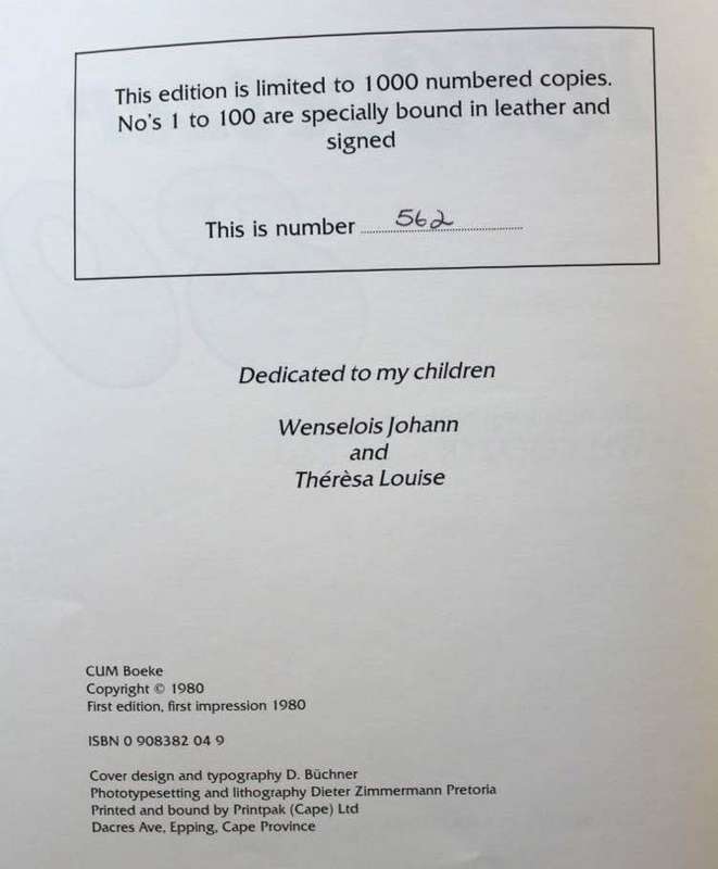 WH COETZER 80 - the autobiography of W.H. Coetzer