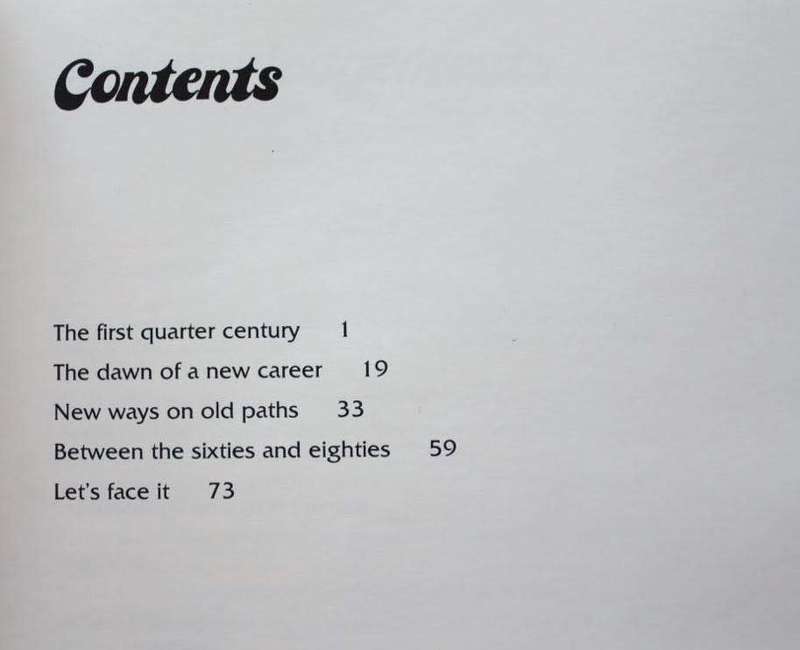 WH COETZER 80 - the autobiography of W.H. Coetzer