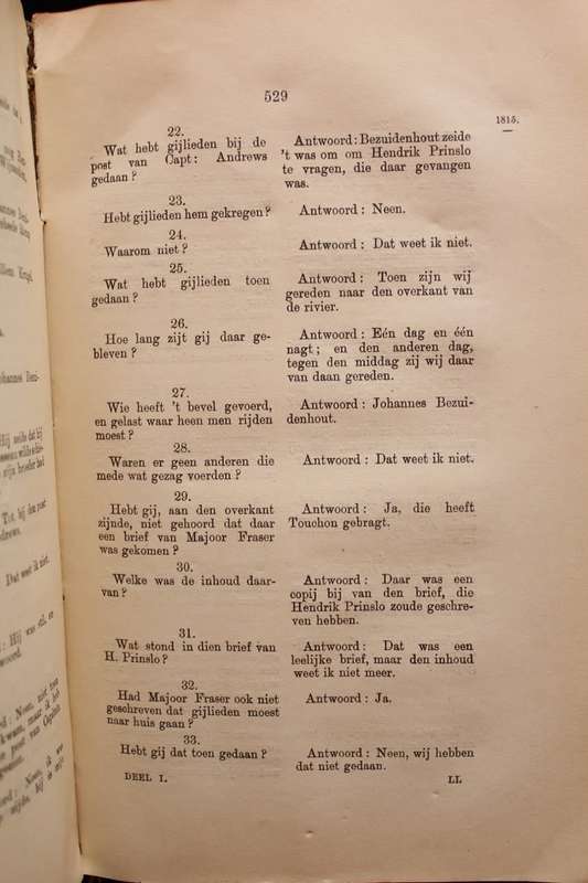 DE REBELLIE VAN 1815, ALGEMEEN BEKEND AS SLACHTERS NEK (1903) - LEIBBRANDT