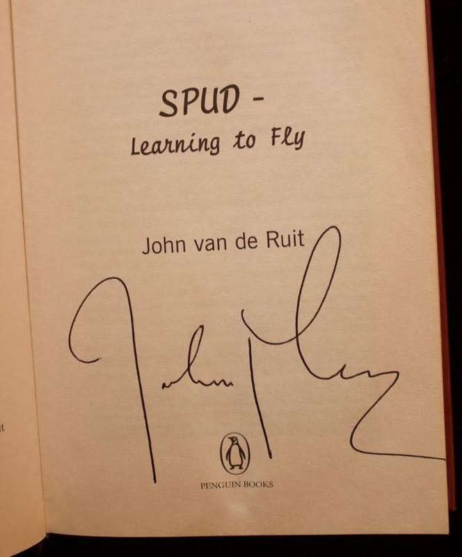 SPUD - Learning to Fly - John van de Ruit - Signed Limited Edition