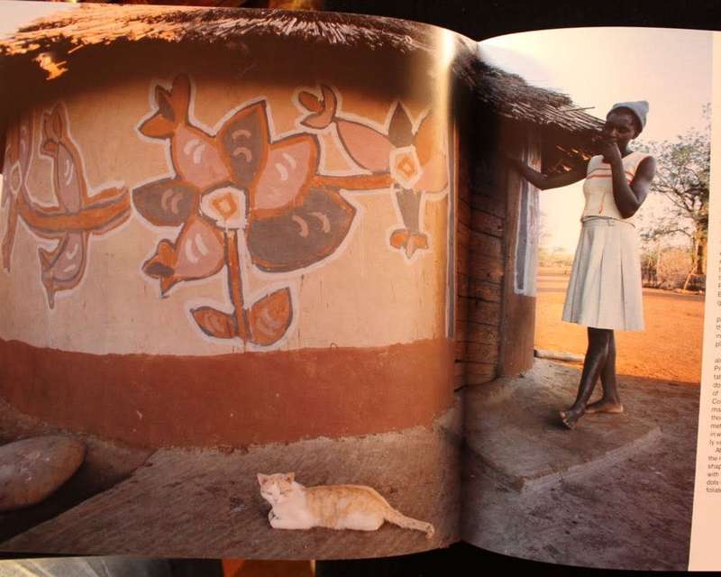 THE AFRICAN MURAL - PAUL CHANGUION - FIRST EDITION 1989