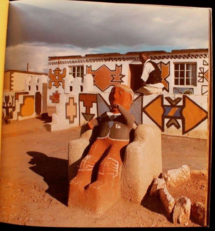 THE AFRICAN MURAL - PAUL CHANGUION - FIRST EDITION 1989