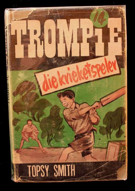TROMPIE DIE KRIEKETSPELER - TOPSY SMITH - EERSTE UITGAAF 1955