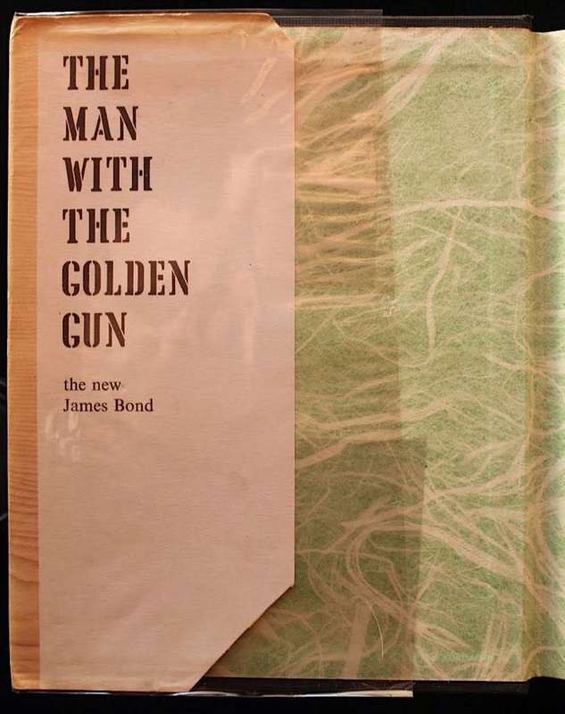 THE MAN WITH THE GOLDEN GUN by Ian Fleming (1965) - JAMES BOND 007