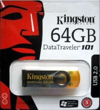 64GB kingston flashdrive