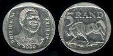 *** Nelson Mandela 2000 R5 in Air-Tight Capsule!!***
