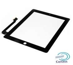 Replacement Touch Screen Glass Digitizer For iPad 3 or iPad 4: Black