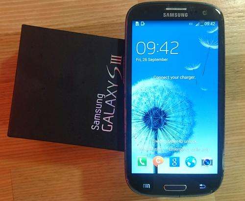 Samsung Galaxy SIII S3, 32GB. Peeble Blue. Free Delivery