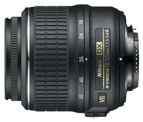 Nikon 18-55mm f/3.5-5.6G AF-S DX VR (This is the Vibration Reduction one)