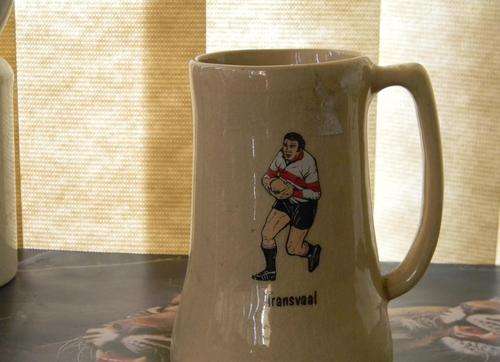 Transvaal rugby beer mug