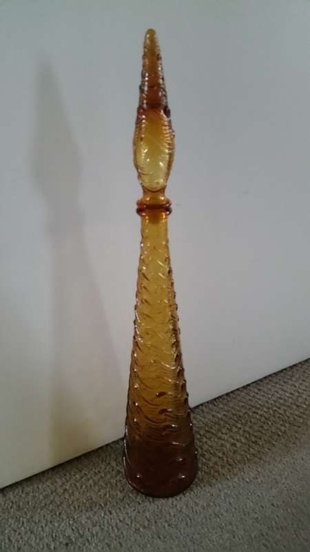 Genie glass bottle