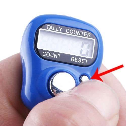 Digital finger tally counter (29 on auction)