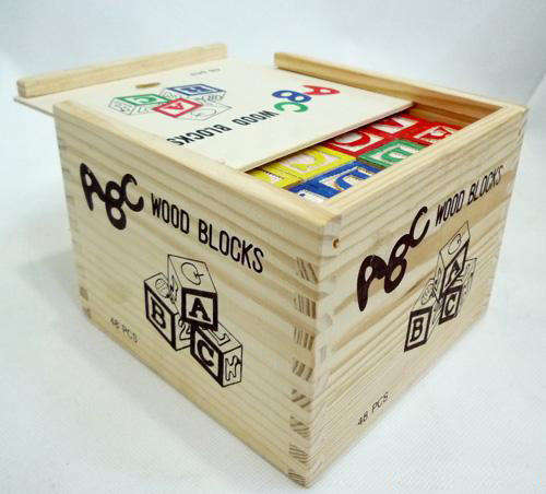 ABC Wood Blocks 48 pcs