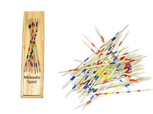 Pick up sticks - wooden mikado game set