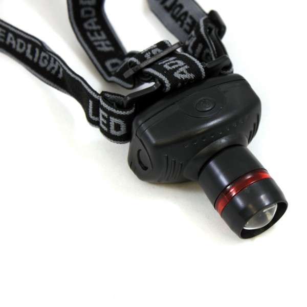 High power zoom headlamp