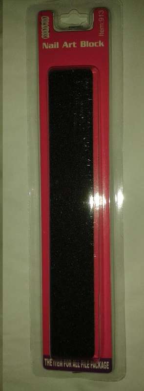 Nail art file block (No combining fee)