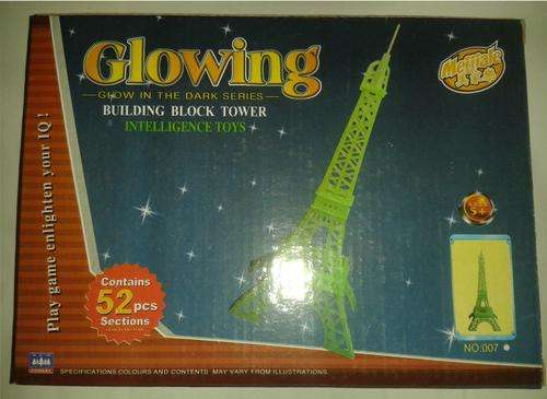 Glow in the Dark Eifel tower - 52 piece