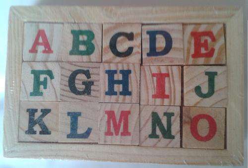 ABC Wood Blocks 15 pcs