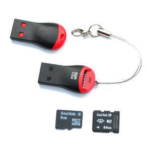 Micro SD USB 2.0.(Courier option)