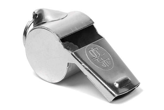 Listing for bomberthewebb only - Whistle metal