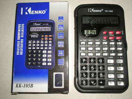 Kenko KK-105B Electronic scientific calculator (Courier option)